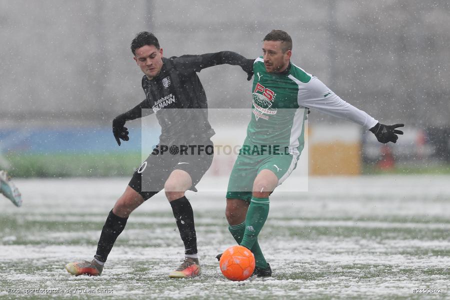 Manuel Römlein, Kunstrasenplatz, Frammersbach, 05.02.2023, sport, action, Fussball, BFV, Landesfreundschaftsspiele, Landesliga Nordwest, Bezirksliga Unterfranken West, TSV Karlburg, TSV Neuhütten-Wiesthal - Bild-ID: 2350842