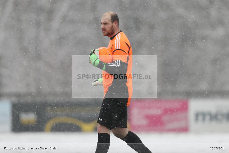 Sebastian Krautwald, Kunstrasenplatz, Frammersbach, 05.02.2023, sport, action, Fussball, BFV, Landesfreundschaftsspiele, Landesliga Nordwest, Bezirksliga Unterfranken West, TSV Karlburg, TSV Neuhütten-Wiesthal - Bild-ID: 2350854
