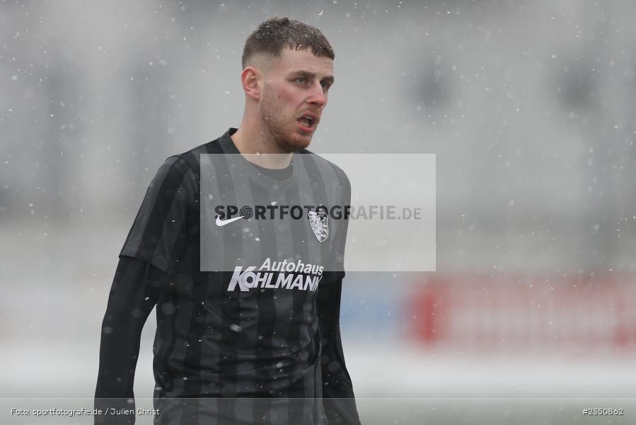 Maximilian Franz, Kunstrasenplatz, Frammersbach, 05.02.2023, sport, action, Fussball, BFV, Landesfreundschaftsspiele, Landesliga Nordwest, Bezirksliga Unterfranken West, TSV Karlburg, TSV Neuhütten-Wiesthal - Bild-ID: 2350862