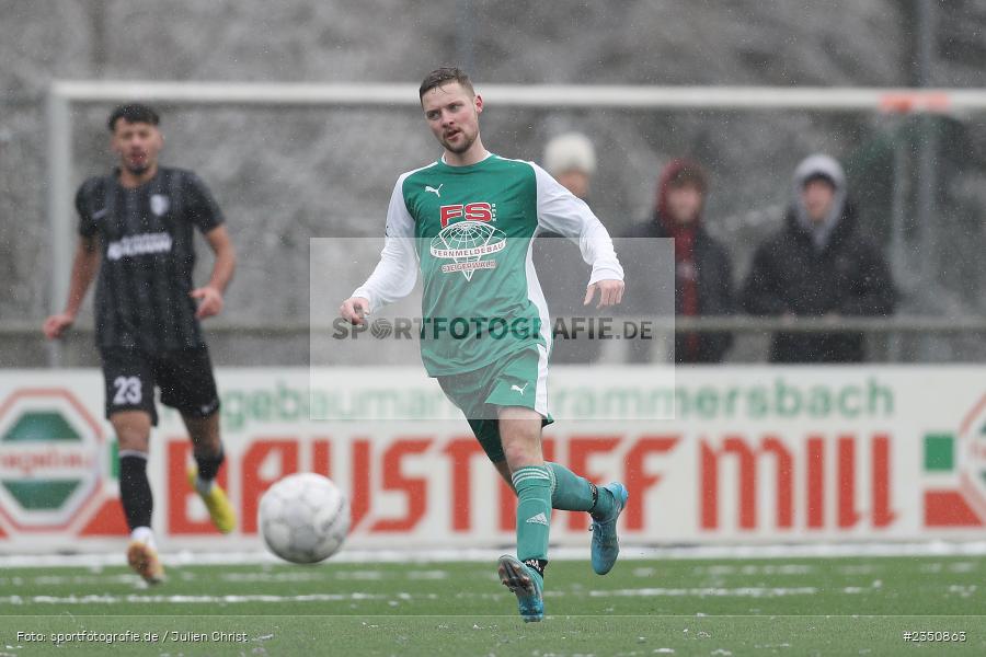 Martin Hasenstab, Kunstrasenplatz, Frammersbach, 05.02.2023, sport, action, Fussball, BFV, Landesfreundschaftsspiele, Landesliga Nordwest, Bezirksliga Unterfranken West, TSV Karlburg, TSV Neuhütten-Wiesthal - Bild-ID: 2350863