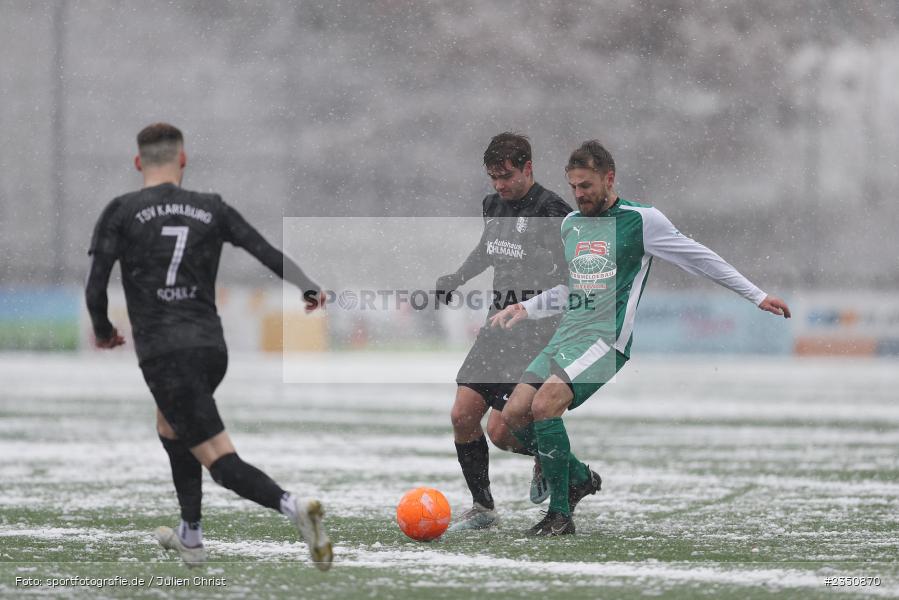Josh Fleischmann, Kunstrasenplatz, Frammersbach, 05.02.2023, sport, action, Fussball, BFV, Landesfreundschaftsspiele, Landesliga Nordwest, Bezirksliga Unterfranken West, TSV Karlburg, TSV Neuhütten-Wiesthal - Bild-ID: 2350870