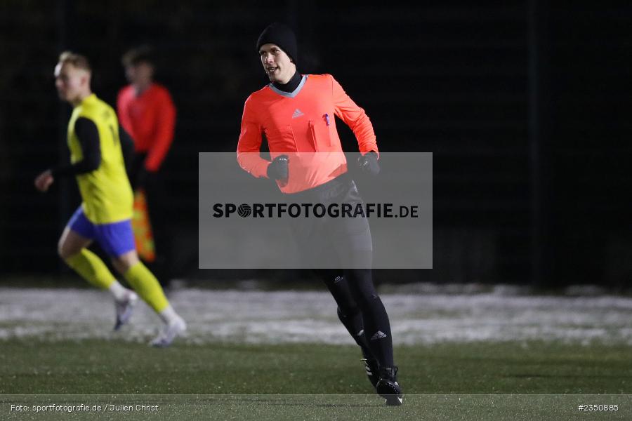 Hannes Hemrich, Kunstrasenplatz, Höchberg, 08.02.2023, sport, action, Fussball, BFV, Landesfreundschaftsspiele, Landesliga Nordwest, TSV, TGH, TSV Karlburg, TG Höchberg - Bild-ID: 2350885