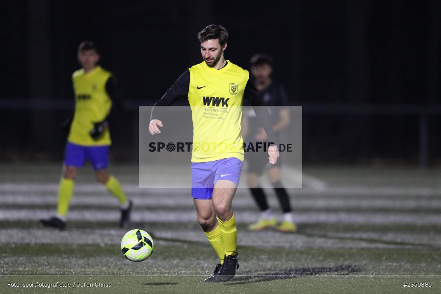 Sebastian Pfeufer, Kunstrasenplatz, Höchberg, 08.02.2023, sport, action, Fussball, BFV, Landesfreundschaftsspiele, Landesliga Nordwest, TSV, TGH, TSV Karlburg, TG Höchberg - Bild-ID: 2350886 Sebastian Pfeufer, Kunstrasenplatz, Höchberg, 08.02.2023, sport, action, Fussball, BFV, Landesfreundschaftsspiele, Landesliga Nordwest, TSV, TGH, TSV Karlburg, TG Höchberg - Bild-ID: 2350886
