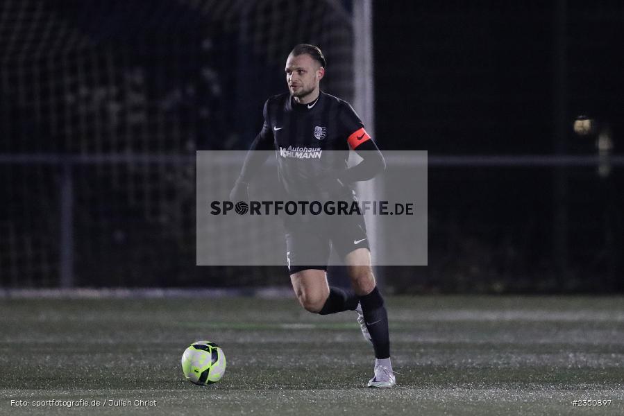 Marvin Schramm, Kunstrasenplatz, Höchberg, 08.02.2023, sport, action, Fussball, BFV, Landesfreundschaftsspiele, Landesliga Nordwest, TSV, TGH, TSV Karlburg, TG Höchberg - Bild-ID: 2350897