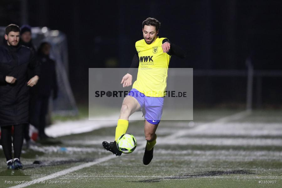 Sebastian Pfeufer, Kunstrasenplatz, Höchberg, 08.02.2023, sport, action, Fussball, BFV, Landesfreundschaftsspiele, Landesliga Nordwest, TSV, TGH, TSV Karlburg, TG Höchberg - Bild-ID: 2350907