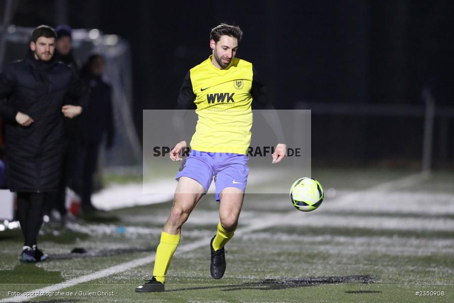 Sebastian Pfeufer, Kunstrasenplatz, Höchberg, 08.02.2023, sport, action, Fussball, BFV, Landesfreundschaftsspiele, Landesliga Nordwest, TSV, TGH, TSV Karlburg, TG Höchberg - Bild-ID: 2350908