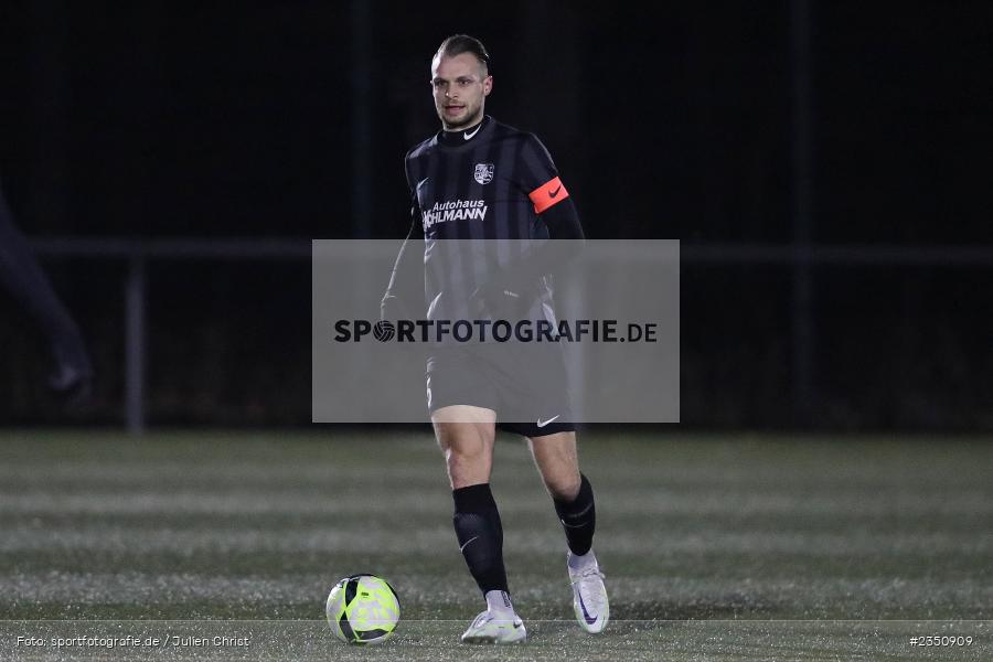Marvin Schramm, Kunstrasenplatz, Höchberg, 08.02.2023, sport, action, Fussball, BFV, Landesfreundschaftsspiele, Landesliga Nordwest, TSV, TGH, TSV Karlburg, TG Höchberg - Bild-ID: 2350909