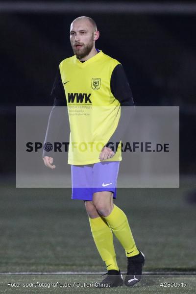 Dominik Broll, Kunstrasenplatz, Höchberg, 08.02.2023, sport, action, Fussball, BFV, Landesfreundschaftsspiele, Landesliga Nordwest, TSV, TGH, TSV Karlburg, TG Höchberg - Bild-ID: 2350919
