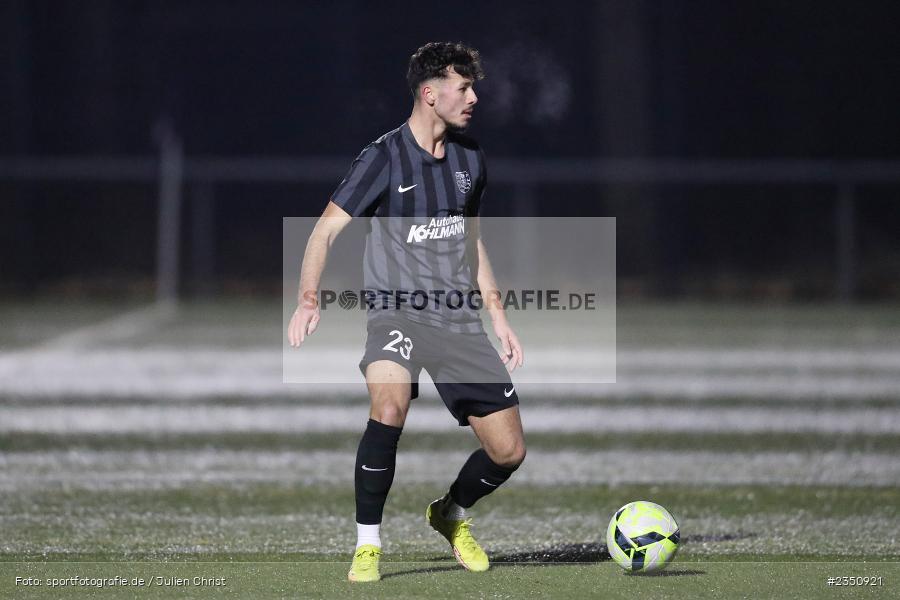 Fabio Tudor, Kunstrasenplatz, Höchberg, 08.02.2023, sport, action, Fussball, BFV, Landesfreundschaftsspiele, Landesliga Nordwest, TSV, TGH, TSV Karlburg, TG Höchberg - Bild-ID: 2350921