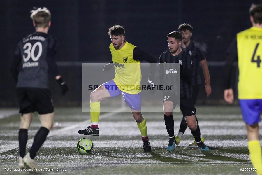 Nils Grießenauer, Kunstrasenplatz, Höchberg, 08.02.2023, sport, action, Fussball, BFV, Landesfreundschaftsspiele, Landesliga Nordwest, TSV, TGH, TSV Karlburg, TG Höchberg - Bild-ID: 2350938