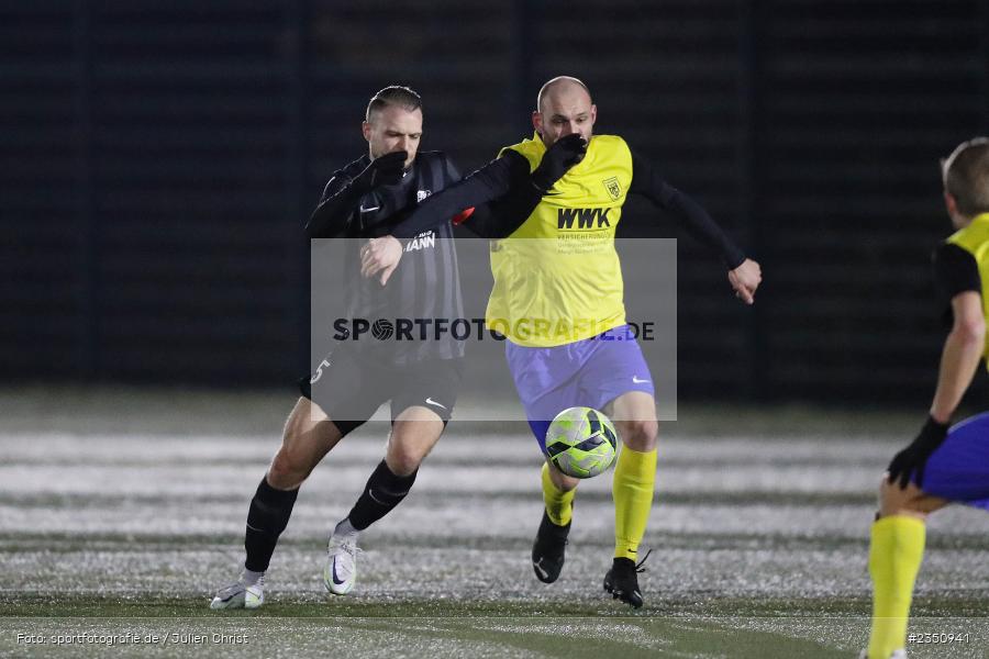 Marvin Schramm, Kunstrasenplatz, Höchberg, 08.02.2023, sport, action, Fussball, BFV, Landesfreundschaftsspiele, Landesliga Nordwest, TSV, TGH, TSV Karlburg, TG Höchberg - Bild-ID: 2350941