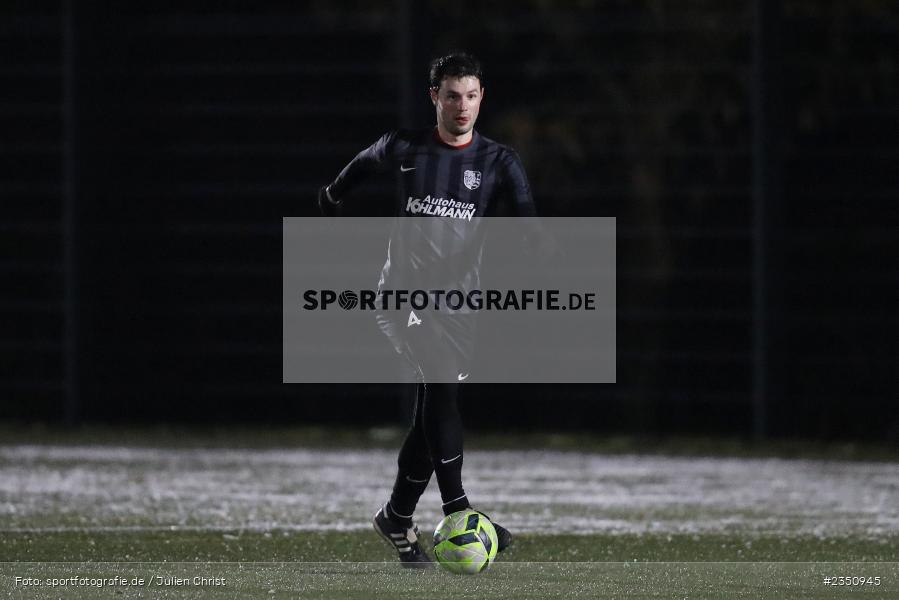 Cedric Fenske, Kunstrasenplatz, Höchberg, 08.02.2023, sport, action, Fussball, BFV, Landesfreundschaftsspiele, Landesliga Nordwest, TSV, TGH, TSV Karlburg, TG Höchberg - Bild-ID: 2350945