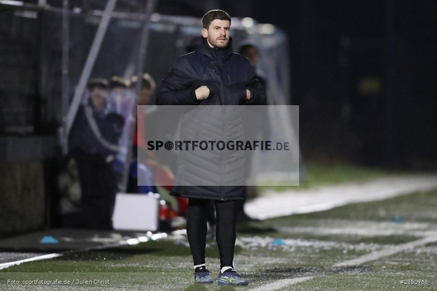 Rene Riebe, Kunstrasenplatz, Höchberg, 08.02.2023, sport, action, Fussball, BFV, Landesfreundschaftsspiele, Landesliga Nordwest, TSV, TGH, TSV Karlburg, TG Höchberg - Bild-ID: 2350966