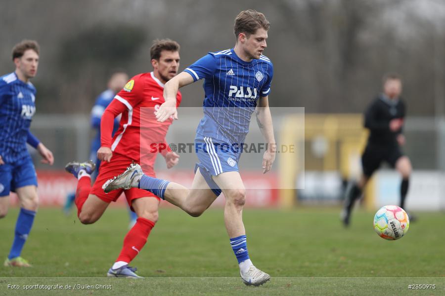 Florian Pieper, Stadion am Schönbusch, Aschaffenburg, 11.02.2023, sport, action, Fussball, BFV, Landesfreundschaftsspiele, Regionalliga Südwest, Regionalliga Bayern, TSV, SVA, TSV Steinbach Haiger, SV Viktoria Aschaffenburg - Bild-ID: 2350975 Florian Pieper, Stadion am Schönbusch, Aschaffenburg, 11.02.2023, sport, action, Fussball, BFV, Landesfreundschaftsspiele, Regionalliga Südwest, Regionalliga Bayern, TSV, SVA, TSV Steinbach Haiger, SV Viktoria Aschaffenburg - Bild-ID: 2350975