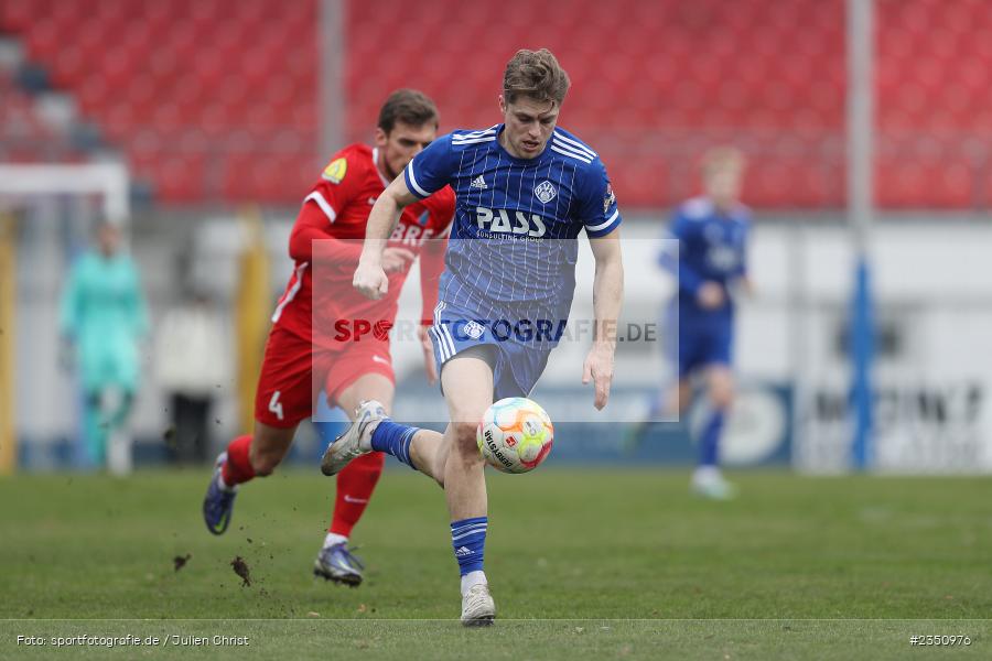 Florian Pieper, Stadion am Schönbusch, Aschaffenburg, 11.02.2023, sport, action, Fussball, BFV, Landesfreundschaftsspiele, Regionalliga Südwest, Regionalliga Bayern, TSV, SVA, TSV Steinbach Haiger, SV Viktoria Aschaffenburg - Bild-ID: 2350976 Florian Pieper, Stadion am Schönbusch, Aschaffenburg, 11.02.2023, sport, action, Fussball, BFV, Landesfreundschaftsspiele, Regionalliga Südwest, Regionalliga Bayern, TSV, SVA, TSV Steinbach Haiger, SV Viktoria Aschaffenburg - Bild-ID: 2350976