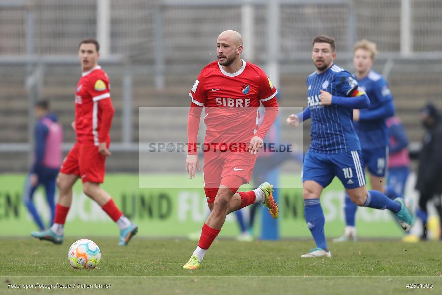 Dino Bisanovic, Stadion am Schönbusch, Aschaffenburg, 11.02.2023, sport, action, Fussball, BFV, Landesfreundschaftsspiele, Regionalliga Südwest, Regionalliga Bayern, TSV, SVA, TSV Steinbach Haiger, SV Viktoria Aschaffenburg - Bild-ID: 2351000 Dino Bisanovic, Stadion am Schönbusch, Aschaffenburg, 11.02.2023, sport, action, Fussball, BFV, Landesfreundschaftsspiele, Regionalliga Südwest, Regionalliga Bayern, TSV, SVA, TSV Steinbach Haiger, SV Viktoria Aschaffenburg - Bild-ID: 2351000