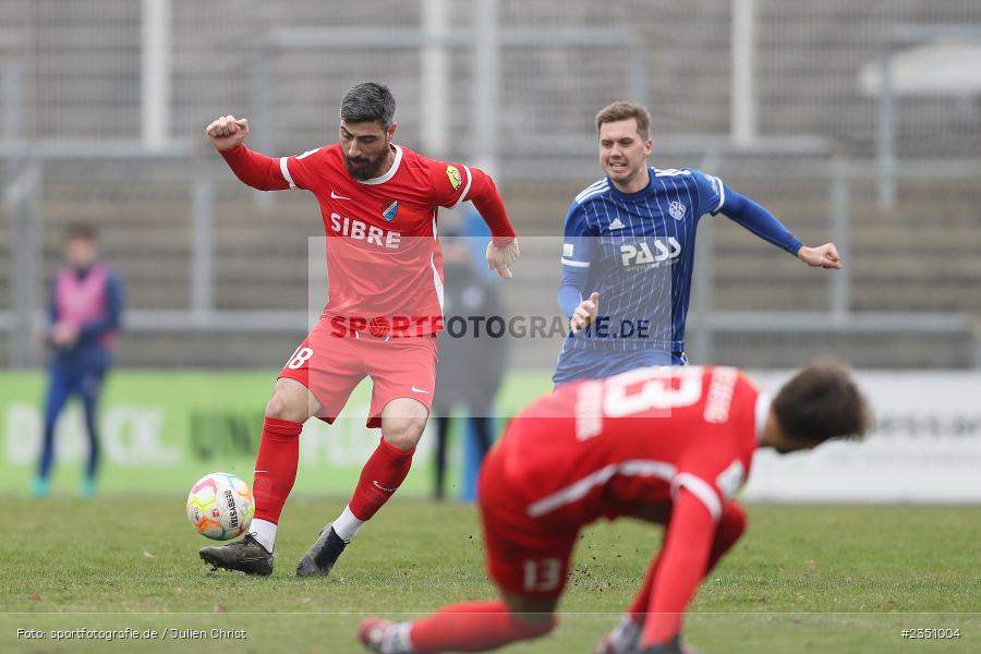 Arif Güclü, Stadion am Schönbusch, Aschaffenburg, 11.02.2023, sport, action, Fussball, BFV, Landesfreundschaftsspiele, Regionalliga Südwest, Regionalliga Bayern, TSV, SVA, TSV Steinbach Haiger, SV Viktoria Aschaffenburg - Bild-ID: 2351004 Arif Güclü, Stadion am Schönbusch, Aschaffenburg, 11.02.2023, sport, action, Fussball, BFV, Landesfreundschaftsspiele, Regionalliga Südwest, Regionalliga Bayern, TSV, SVA, TSV Steinbach Haiger, SV Viktoria Aschaffenburg - Bild-ID: 2351004