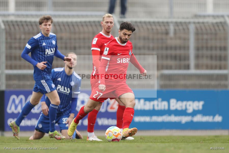 Enrique Pereira da Silva, Stadion am Schönbusch, Aschaffenburg, 11.02.2023, sport, action, Fussball, BFV, Landesfreundschaftsspiele, Regionalliga Südwest, Regionalliga Bayern, TSV, SVA, TSV Steinbach Haiger, SV Viktoria Aschaffenburg - Bild-ID: 2351008 Enrique Pereira da Silva, Stadion am Schönbusch, Aschaffenburg, 11.02.2023, sport, action, Fussball, BFV, Landesfreundschaftsspiele, Regionalliga Südwest, Regionalliga Bayern, TSV, SVA, TSV Steinbach Haiger, SV Viktoria Aschaffenburg - Bild-ID: 2351008