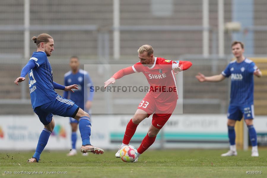 Sören Eismann, Stadion am Schönbusch, Aschaffenburg, 11.02.2023, sport, action, Fussball, BFV, Landesfreundschaftsspiele, Regionalliga Südwest, Regionalliga Bayern, TSV, SVA, TSV Steinbach Haiger, SV Viktoria Aschaffenburg - Bild-ID: 2351013 Sören Eismann, Stadion am Schönbusch, Aschaffenburg, 11.02.2023, sport, action, Fussball, BFV, Landesfreundschaftsspiele, Regionalliga Südwest, Regionalliga Bayern, TSV, SVA, TSV Steinbach Haiger, SV Viktoria Aschaffenburg - Bild-ID: 2351013