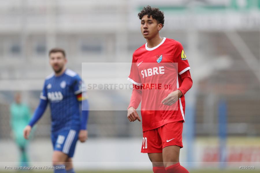 Leon Ampadu, Stadion am Schönbusch, Aschaffenburg, 11.02.2023, sport, action, Fussball, BFV, Landesfreundschaftsspiele, Regionalliga Südwest, Regionalliga Bayern, TSV, SVA, TSV Steinbach Haiger, SV Viktoria Aschaffenburg - Bild-ID: 2351018 Leon Ampadu, Stadion am Schönbusch, Aschaffenburg, 11.02.2023, sport, action, Fussball, BFV, Landesfreundschaftsspiele, Regionalliga Südwest, Regionalliga Bayern, TSV, SVA, TSV Steinbach Haiger, SV Viktoria Aschaffenburg - Bild-ID: 2351018