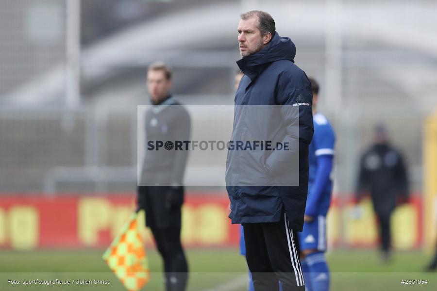 Jochen Seitz, Stadion am Schönbusch, Aschaffenburg, 11.02.2023, sport, action, Fussball, BFV, Landesfreundschaftsspiele, Regionalliga Südwest, Regionalliga Bayern, TSV, SVA, TSV Steinbach Haiger, SV Viktoria Aschaffenburg - Bild-ID: 2351034 Jochen Seitz, Stadion am Schönbusch, Aschaffenburg, 11.02.2023, sport, action, Fussball, BFV, Landesfreundschaftsspiele, Regionalliga Südwest, Regionalliga Bayern, TSV, SVA, TSV Steinbach Haiger, SV Viktoria Aschaffenburg - Bild-ID: 2351034