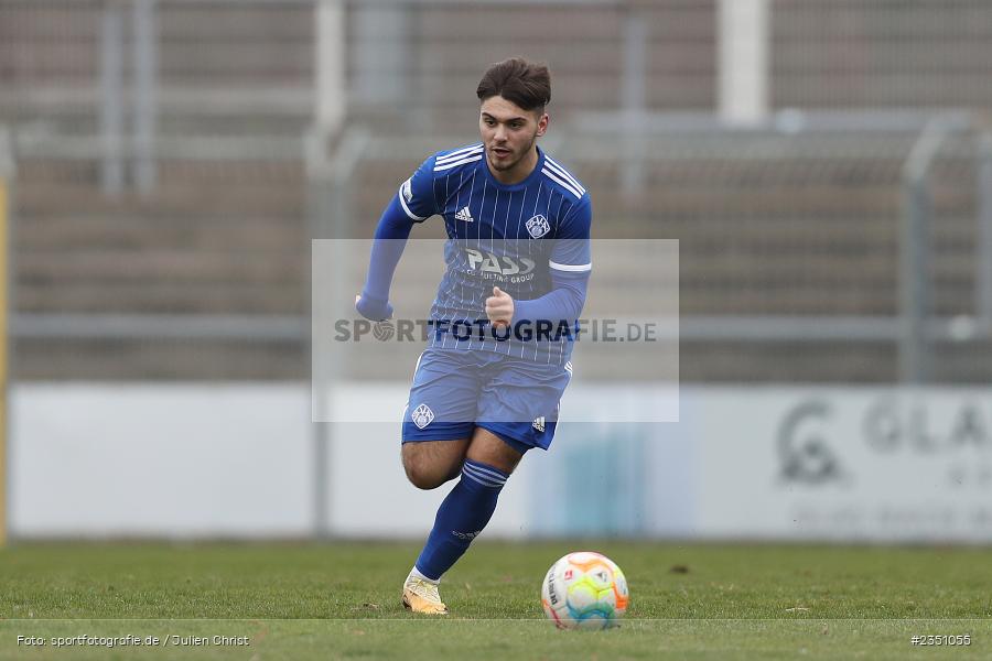 Ruben Conceicao Fernandes, Stadion am Schönbusch, Aschaffenburg, 11.02.2023, sport, action, Fussball, BFV, Landesfreundschaftsspiele, Regionalliga Südwest, Regionalliga Bayern, TSV, SVA, TSV Steinbach Haiger, SV Viktoria Aschaffenburg - Bild-ID: 2351055 Ruben Conceicao Fernandes, Stadion am Schönbusch, Aschaffenburg, 11.02.2023, sport, action, Fussball, BFV, Landesfreundschaftsspiele, Regionalliga Südwest, Regionalliga Bayern, TSV, SVA, TSV Steinbach Haiger, SV Viktoria Aschaffenburg - Bild-ID: 2351055