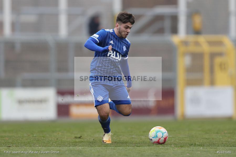 Ruben Conceicao Fernandes, Stadion am Schönbusch, Aschaffenburg, 11.02.2023, sport, action, Fussball, BFV, Landesfreundschaftsspiele, Regionalliga Südwest, Regionalliga Bayern, TSV, SVA, TSV Steinbach Haiger, SV Viktoria Aschaffenburg - Bild-ID: 2351062 Ruben Conceicao Fernandes, Stadion am Schönbusch, Aschaffenburg, 11.02.2023, sport, action, Fussball, BFV, Landesfreundschaftsspiele, Regionalliga Südwest, Regionalliga Bayern, TSV, SVA, TSV Steinbach Haiger, SV Viktoria Aschaffenburg - Bild-ID: 2351062