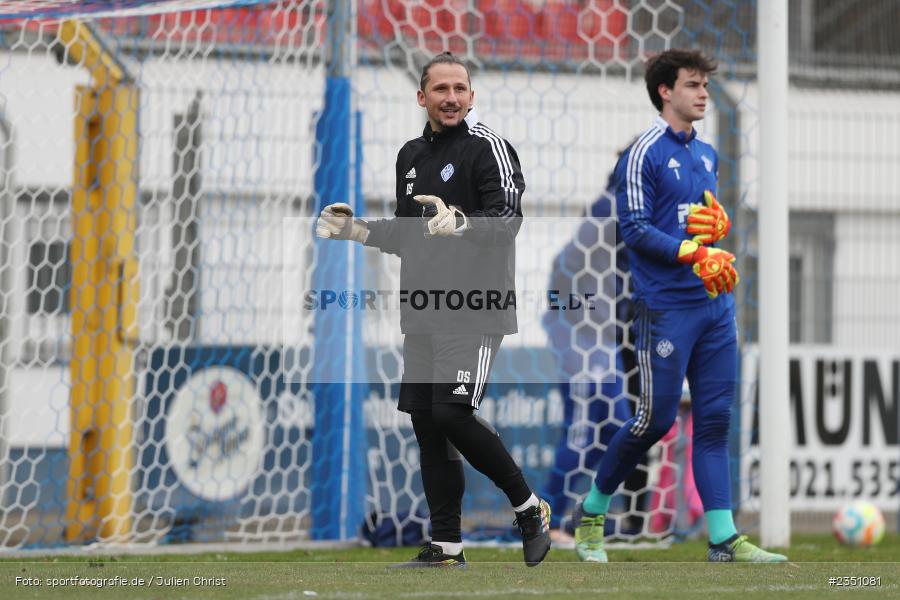 Daniel Soldevilla, Stadion am Schönbusch, Aschaffenburg, 11.02.2023, sport, action, Fussball, BFV, Landesfreundschaftsspiele, Regionalliga Südwest, Regionalliga Bayern, TSV, SVA, TSV Steinbach Haiger, SV Viktoria Aschaffenburg - Bild-ID: 2351081