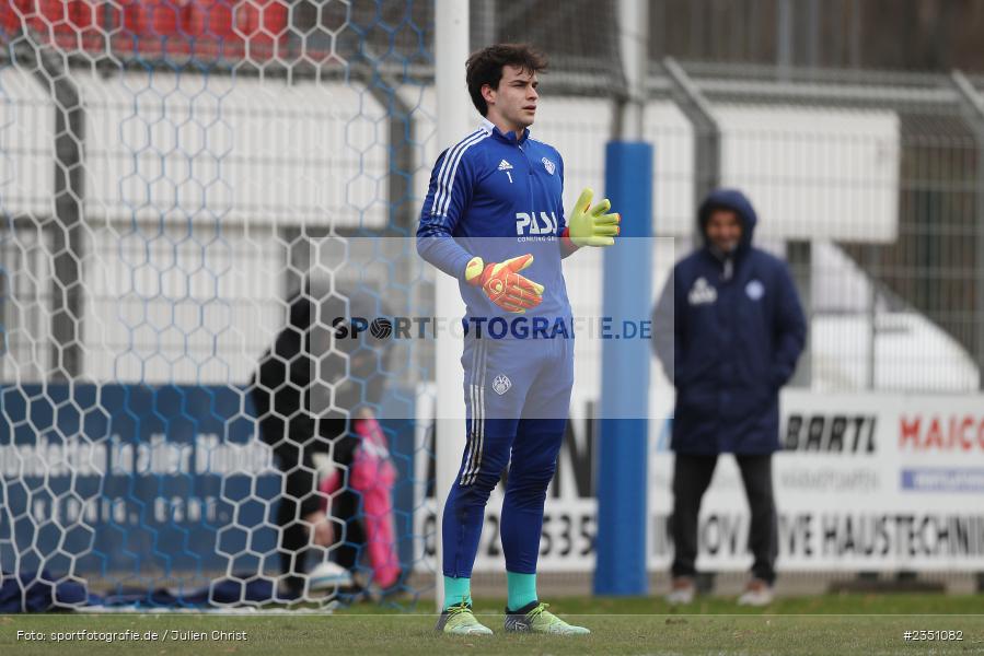 Domagoj Peulic, Stadion am Schönbusch, Aschaffenburg, 11.02.2023, sport, action, Fussball, BFV, Landesfreundschaftsspiele, Regionalliga Südwest, Regionalliga Bayern, TSV, SVA, TSV Steinbach Haiger, SV Viktoria Aschaffenburg - Bild-ID: 2351082 Domagoj Peulic, Stadion am Schönbusch, Aschaffenburg, 11.02.2023, sport, action, Fussball, BFV, Landesfreundschaftsspiele, Regionalliga Südwest, Regionalliga Bayern, TSV, SVA, TSV Steinbach Haiger, SV Viktoria Aschaffenburg - Bild-ID: 2351082
