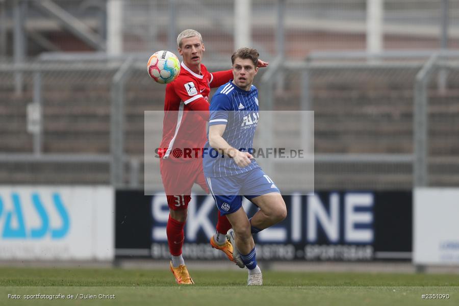 Florian Pieper, Stadion am Schönbusch, Aschaffenburg, 11.02.2023, sport, action, Fussball, BFV, Landesfreundschaftsspiele, Regionalliga Südwest, Regionalliga Bayern, TSV, SVA, TSV Steinbach Haiger, SV Viktoria Aschaffenburg - Bild-ID: 2351090 Florian Pieper, Stadion am Schönbusch, Aschaffenburg, 11.02.2023, sport, action, Fussball, BFV, Landesfreundschaftsspiele, Regionalliga Südwest, Regionalliga Bayern, TSV, SVA, TSV Steinbach Haiger, SV Viktoria Aschaffenburg - Bild-ID: 2351090