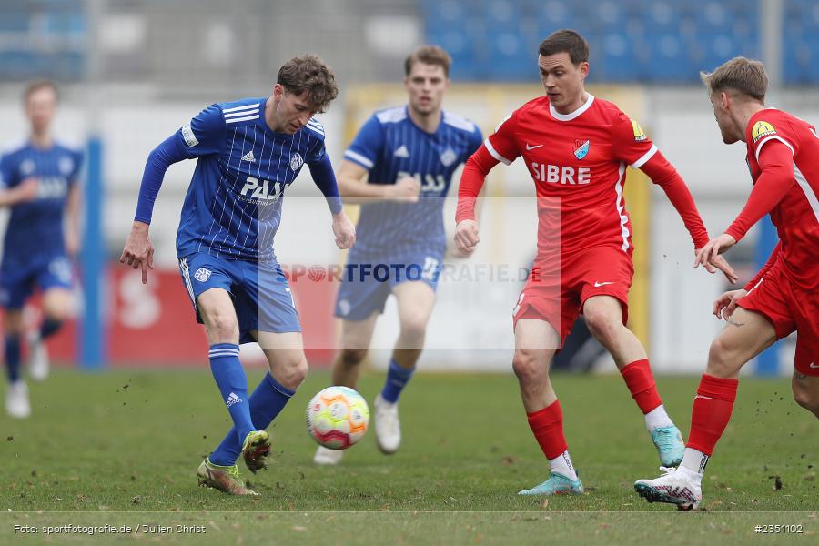 Benedict Laverty, Stadion am Schönbusch, Aschaffenburg, 11.02.2023, sport, action, Fussball, BFV, Landesfreundschaftsspiele, Regionalliga Südwest, Regionalliga Bayern, TSV, SVA, TSV Steinbach Haiger, SV Viktoria Aschaffenburg - Bild-ID: 2351102 Benedict Laverty, Stadion am Schönbusch, Aschaffenburg, 11.02.2023, sport, action, Fussball, BFV, Landesfreundschaftsspiele, Regionalliga Südwest, Regionalliga Bayern, TSV, SVA, TSV Steinbach Haiger, SV Viktoria Aschaffenburg - Bild-ID: 2351102