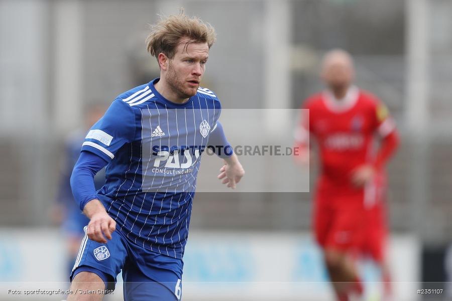Roberto Desch, Stadion am Schönbusch, Aschaffenburg, 11.02.2023, sport, action, Fussball, BFV, Landesfreundschaftsspiele, Regionalliga Südwest, Regionalliga Bayern, TSV, SVA, TSV Steinbach Haiger, SV Viktoria Aschaffenburg - Bild-ID: 2351107