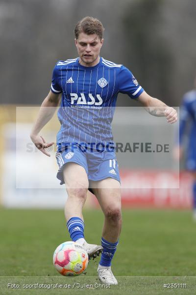 Florian Pieper, Stadion am Schönbusch, Aschaffenburg, 11.02.2023, sport, action, Fussball, BFV, Landesfreundschaftsspiele, Regionalliga Südwest, Regionalliga Bayern, TSV, SVA, TSV Steinbach Haiger, SV Viktoria Aschaffenburg - Bild-ID: 2351111 Florian Pieper, Stadion am Schönbusch, Aschaffenburg, 11.02.2023, sport, action, Fussball, BFV, Landesfreundschaftsspiele, Regionalliga Südwest, Regionalliga Bayern, TSV, SVA, TSV Steinbach Haiger, SV Viktoria Aschaffenburg - Bild-ID: 2351111