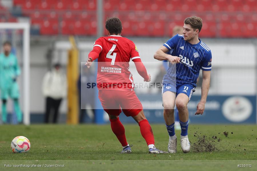 Florian Pieper, Stadion am Schönbusch, Aschaffenburg, 11.02.2023, sport, action, Fussball, BFV, Landesfreundschaftsspiele, Regionalliga Südwest, Regionalliga Bayern, TSV, SVA, TSV Steinbach Haiger, SV Viktoria Aschaffenburg - Bild-ID: 2351112 Florian Pieper, Stadion am Schönbusch, Aschaffenburg, 11.02.2023, sport, action, Fussball, BFV, Landesfreundschaftsspiele, Regionalliga Südwest, Regionalliga Bayern, TSV, SVA, TSV Steinbach Haiger, SV Viktoria Aschaffenburg - Bild-ID: 2351112