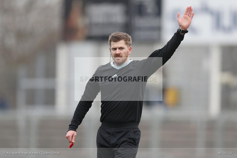 Schiedsrichter, Thomas Gscheidl, Stadion am Schönbusch, Aschaffenburg, 11.02.2023, sport, action, Fussball, BFV, Landesfreundschaftsspiele, Regionalliga Südwest, Regionalliga Bayern, TSV, SVA, TSV Steinbach Haiger, SV Viktoria Aschaffenburg - Bild-ID: 2351120 Schiedsrichter, Thomas Gscheidl, Stadion am Schönbusch, Aschaffenburg, 11.02.2023, sport, action, Fussball, BFV, Landesfreundschaftsspiele, Regionalliga Südwest, Regionalliga Bayern, TSV, SVA, TSV Steinbach Haiger, SV Viktoria Aschaffenburg - Bild-ID: 2351120