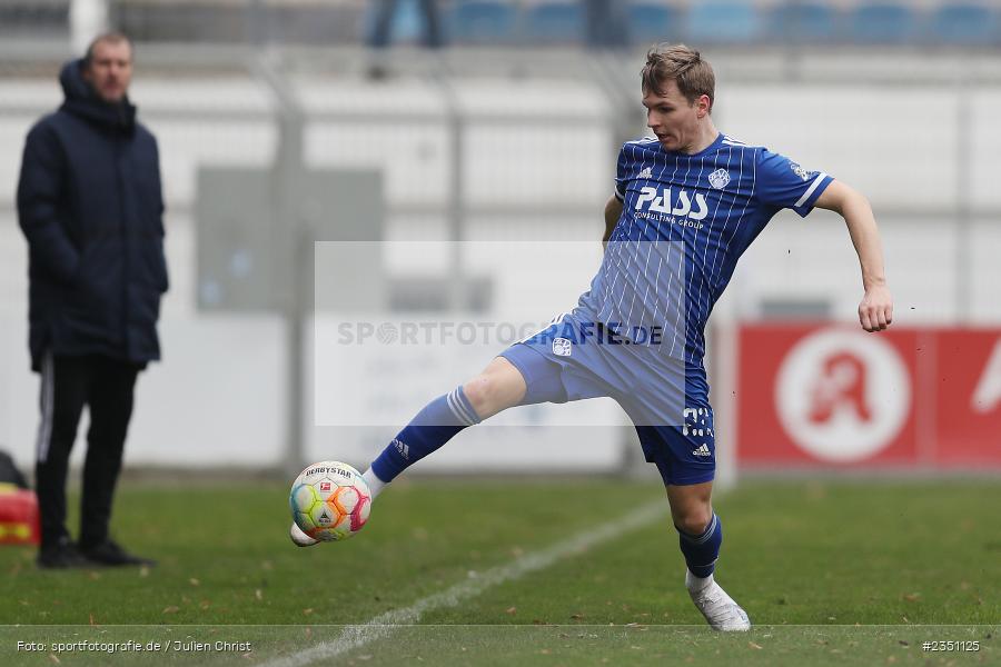 Tom Schulz, Stadion am Schönbusch, Aschaffenburg, 11.02.2023, sport, action, Fussball, BFV, Landesfreundschaftsspiele, Regionalliga Südwest, Regionalliga Bayern, TSV, SVA, TSV Steinbach Haiger, SV Viktoria Aschaffenburg - Bild-ID: 2351125 Tom Schulz, Stadion am Schönbusch, Aschaffenburg, 11.02.2023, sport, action, Fussball, BFV, Landesfreundschaftsspiele, Regionalliga Südwest, Regionalliga Bayern, TSV, SVA, TSV Steinbach Haiger, SV Viktoria Aschaffenburg - Bild-ID: 2351125