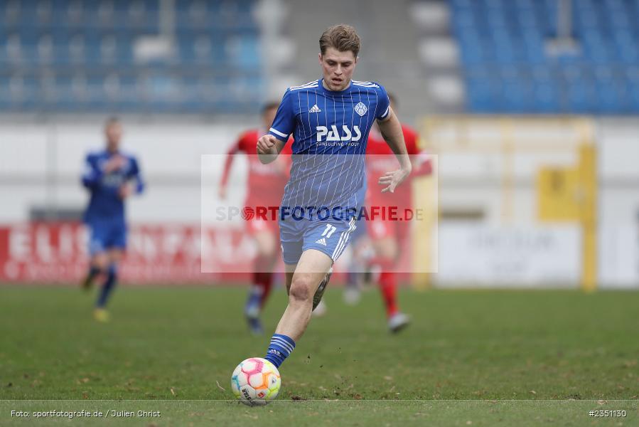 Florian Pieper, Stadion am Schönbusch, Aschaffenburg, 11.02.2023, sport, action, Fussball, BFV, Landesfreundschaftsspiele, Regionalliga Südwest, Regionalliga Bayern, TSV, SVA, TSV Steinbach Haiger, SV Viktoria Aschaffenburg - Bild-ID: 2351130 Florian Pieper, Stadion am Schönbusch, Aschaffenburg, 11.02.2023, sport, action, Fussball, BFV, Landesfreundschaftsspiele, Regionalliga Südwest, Regionalliga Bayern, TSV, SVA, TSV Steinbach Haiger, SV Viktoria Aschaffenburg - Bild-ID: 2351130