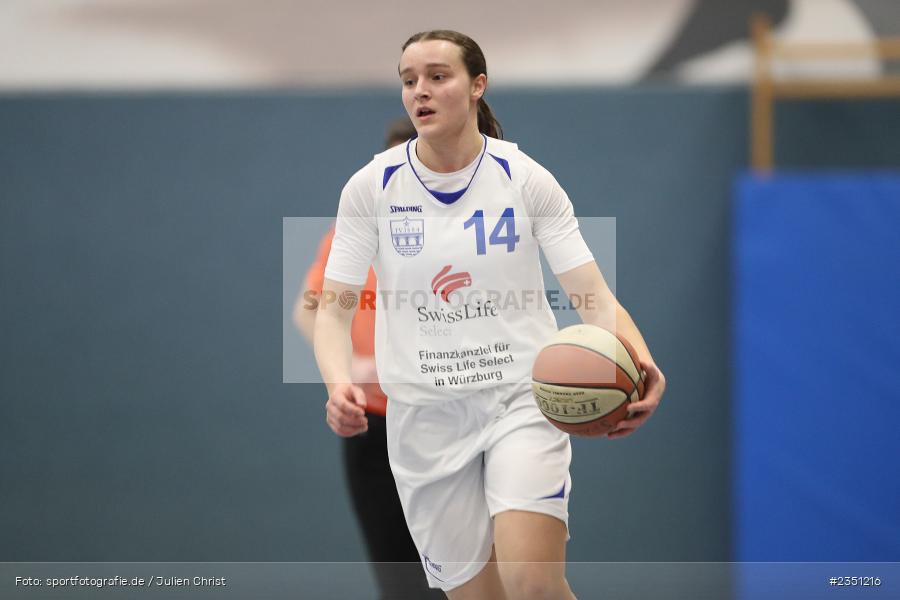 Maike Herrmann, Hans-Wilhelm-Renkhoff-Halle, Marktheidenfeld, 11.02.2023, sport, action, Basketball, Regionalliga Damen PlayOff, RLDPO1, PlayOff Runde 1, RLS, MTV, TVM, MTV 1879 München, TV Marktheidenfeld - Bild-ID: 2351216