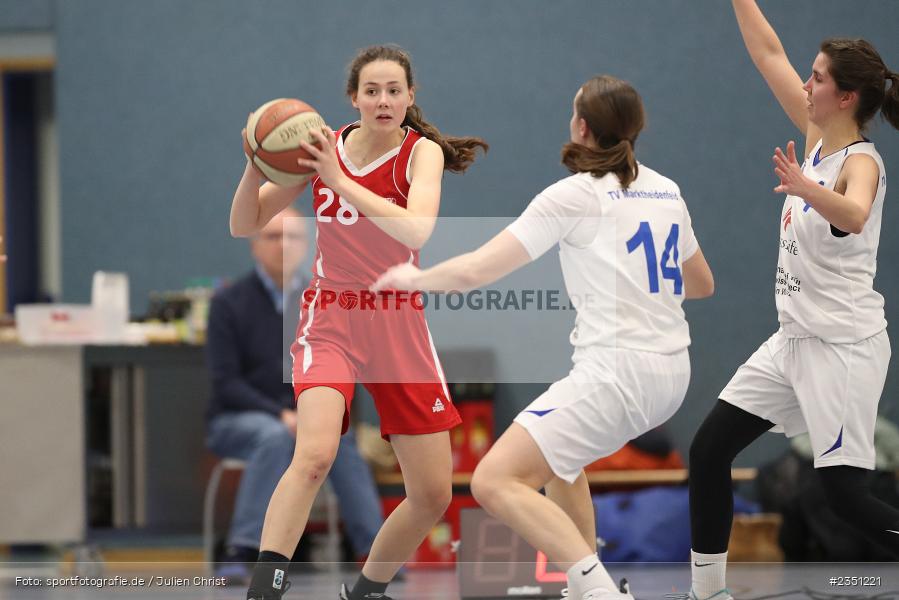 Emilia Kargl, Hans-Wilhelm-Renkhoff-Halle, Marktheidenfeld, 11.02.2023, sport, action, Basketball, Regionalliga Damen PlayOff, RLDPO1, PlayOff Runde 1, RLS, MTV, TVM, MTV 1879 München, TV Marktheidenfeld - Bild-ID: 2351221 Emilia Kargl, Hans-Wilhelm-Renkhoff-Halle, Marktheidenfeld, 11.02.2023, sport, action, Basketball, Regionalliga Damen PlayOff, RLDPO1, PlayOff Runde 1, RLS, MTV, TVM, MTV 1879 München, TV Marktheidenfeld - Bild-ID: 2351221
