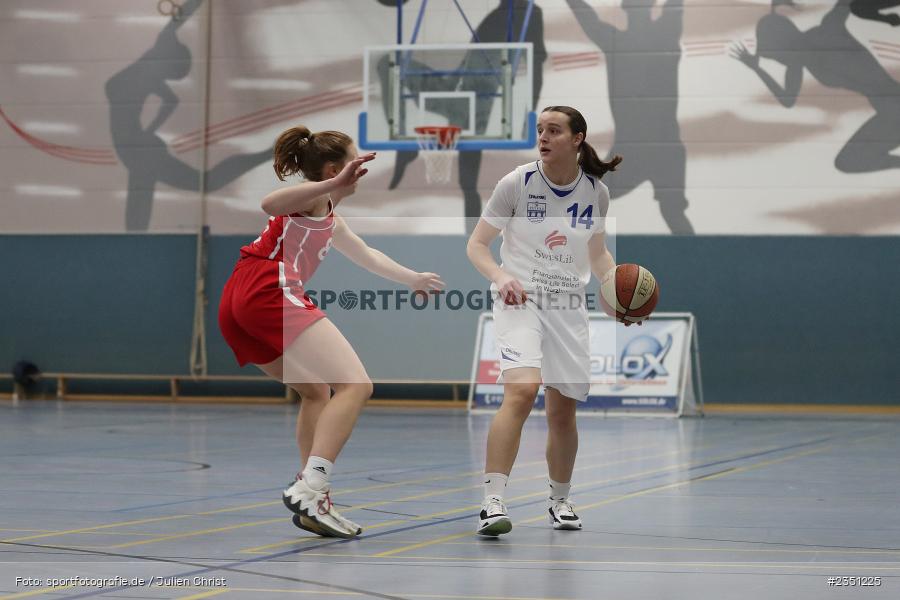 Maike Herrmann, Hans-Wilhelm-Renkhoff-Halle, Marktheidenfeld, 11.02.2023, sport, action, Basketball, Regionalliga Damen PlayOff, RLDPO1, PlayOff Runde 1, RLS, MTV, TVM, MTV 1879 München, TV Marktheidenfeld - Bild-ID: 2351225