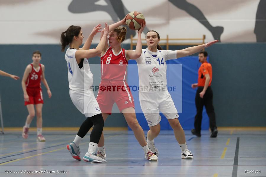 Lena Körber, Hans-Wilhelm-Renkhoff-Halle, Marktheidenfeld, 11.02.2023, sport, action, Basketball, Regionalliga Damen PlayOff, RLDPO1, PlayOff Runde 1, RLS, MTV, TVM, MTV 1879 München, TV Marktheidenfeld - Bild-ID: 2351234 Lena Körber, Hans-Wilhelm-Renkhoff-Halle, Marktheidenfeld, 11.02.2023, sport, action, Basketball, Regionalliga Damen PlayOff, RLDPO1, PlayOff Runde 1, RLS, MTV, TVM, MTV 1879 München, TV Marktheidenfeld - Bild-ID: 2351234