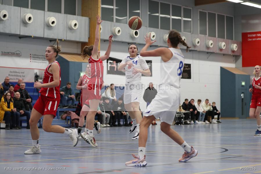 Maike Herrmann, Hans-Wilhelm-Renkhoff-Halle, Marktheidenfeld, 11.02.2023, sport, action, Basketball, Regionalliga Damen PlayOff, RLDPO1, PlayOff Runde 1, RLS, MTV, TVM, MTV 1879 München, TV Marktheidenfeld - Bild-ID: 2351236