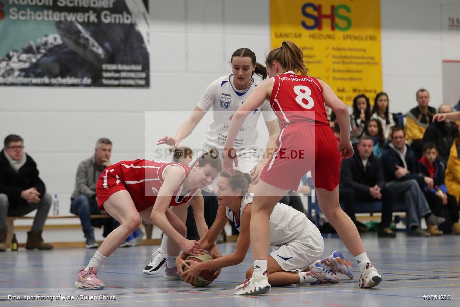 Lena Zwiers, Hans-Wilhelm-Renkhoff-Halle, Marktheidenfeld, 11.02.2023, sport, action, Basketball, Regionalliga Damen PlayOff, RLDPO1, PlayOff Runde 1, RLS, MTV, TVM, MTV 1879 München, TV Marktheidenfeld - Bild-ID: 2351238 Lena Zwiers, Hans-Wilhelm-Renkhoff-Halle, Marktheidenfeld, 11.02.2023, sport, action, Basketball, Regionalliga Damen PlayOff, RLDPO1, PlayOff Runde 1, RLS, MTV, TVM, MTV 1879 München, TV Marktheidenfeld - Bild-ID: 2351238