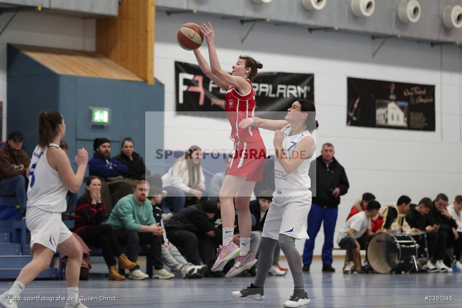 Mae Whittall, Hans-Wilhelm-Renkhoff-Halle, Marktheidenfeld, 11.02.2023, sport, action, Basketball, Regionalliga Damen PlayOff, RLDPO1, PlayOff Runde 1, RLS, MTV, TVM, MTV 1879 München, TV Marktheidenfeld - Bild-ID: 2351245 Mae Whittall, Hans-Wilhelm-Renkhoff-Halle, Marktheidenfeld, 11.02.2023, sport, action, Basketball, Regionalliga Damen PlayOff, RLDPO1, PlayOff Runde 1, RLS, MTV, TVM, MTV 1879 München, TV Marktheidenfeld - Bild-ID: 2351245