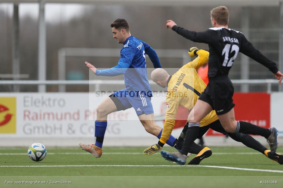 Kevin Klisch, Kunstrasenplatz, Erlabrunn, 12.02.2023, sport, action, Fussball, Bezirksliga Unterfranken West, bfv-Landesliga Odenwald, Regional Freundschaftsspiele, SVN, TSV, SV Nassig, TSV Lohr - Bild-ID: 2351288 Kevin Klisch, Kunstrasenplatz, Erlabrunn, 12.02.2023, sport, action, Fussball, Bezirksliga Unterfranken West, bfv-Landesliga Odenwald, Regional Freundschaftsspiele, SVN, TSV, SV Nassig, TSV Lohr - Bild-ID: 2351288