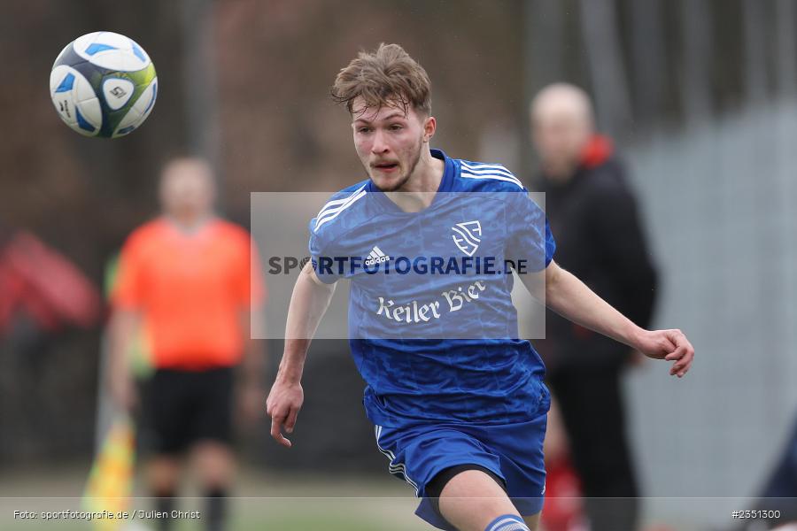 Tim Wagner, Kunstrasenplatz, Erlabrunn, 12.02.2023, sport, action, Fussball, Bezirksliga Unterfranken West, bfv-Landesliga Odenwald, Regional Freundschaftsspiele, SVN, TSV, SV Nassig, TSV Lohr - Bild-ID: 2351300