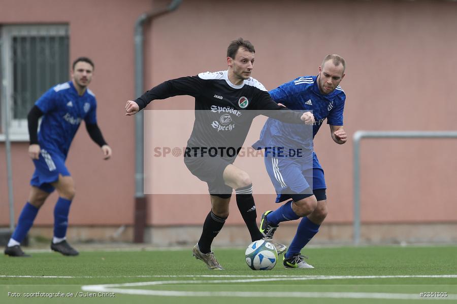 Jann Dworschak, Kunstrasenplatz, Erlabrunn, 12.02.2023, sport, action, Fussball, Bezirksliga Unterfranken West, bfv-Landesliga Odenwald, Regional Freundschaftsspiele, SVN, TSV, SV Nassig, TSV Lohr - Bild-ID: 2351303