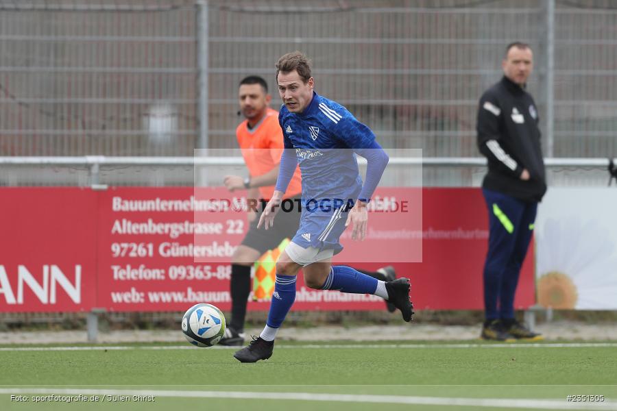 Albert Grenz, Kunstrasenplatz, Erlabrunn, 12.02.2023, sport, action, Fussball, Bezirksliga Unterfranken West, bfv-Landesliga Odenwald, Regional Freundschaftsspiele, SVN, TSV, SV Nassig, TSV Lohr - Bild-ID: 2351305