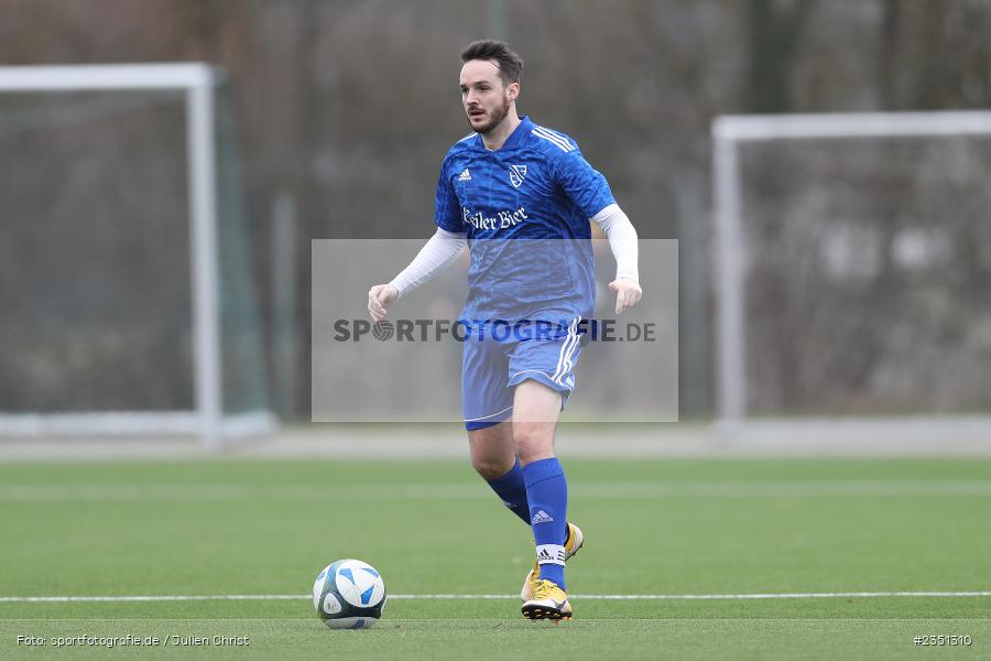 Andreas Genheimer, Kunstrasenplatz, Erlabrunn, 12.02.2023, sport, action, Fussball, Bezirksliga Unterfranken West, bfv-Landesliga Odenwald, Regional Freundschaftsspiele, SVN, TSV, SV Nassig, TSV Lohr - Bild-ID: 2351310