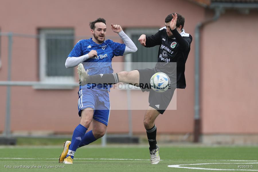 Andreas Genheimer, Kunstrasenplatz, Erlabrunn, 12.02.2023, sport, action, Fussball, Bezirksliga Unterfranken West, bfv-Landesliga Odenwald, Regional Freundschaftsspiele, SVN, TSV, SV Nassig, TSV Lohr - Bild-ID: 2351315 Andreas Genheimer, Kunstrasenplatz, Erlabrunn, 12.02.2023, sport, action, Fussball, Bezirksliga Unterfranken West, bfv-Landesliga Odenwald, Regional Freundschaftsspiele, SVN, TSV, SV Nassig, TSV Lohr - Bild-ID: 2351315